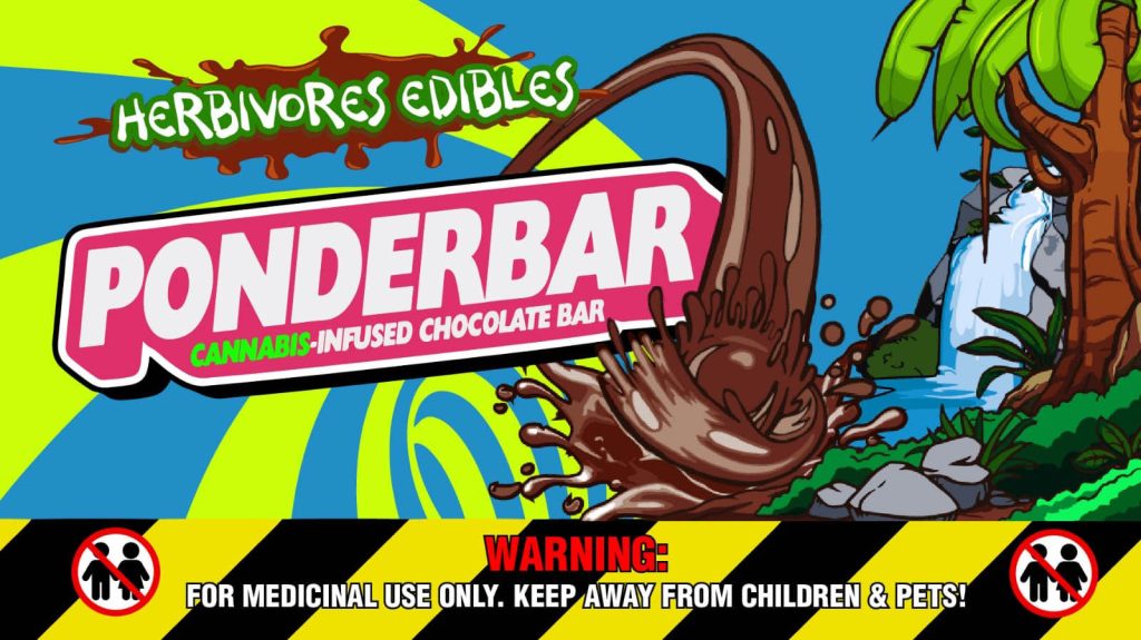 Buy ﻿Herbivore Edibles – Ponderbar Chocolate Bars online Canada