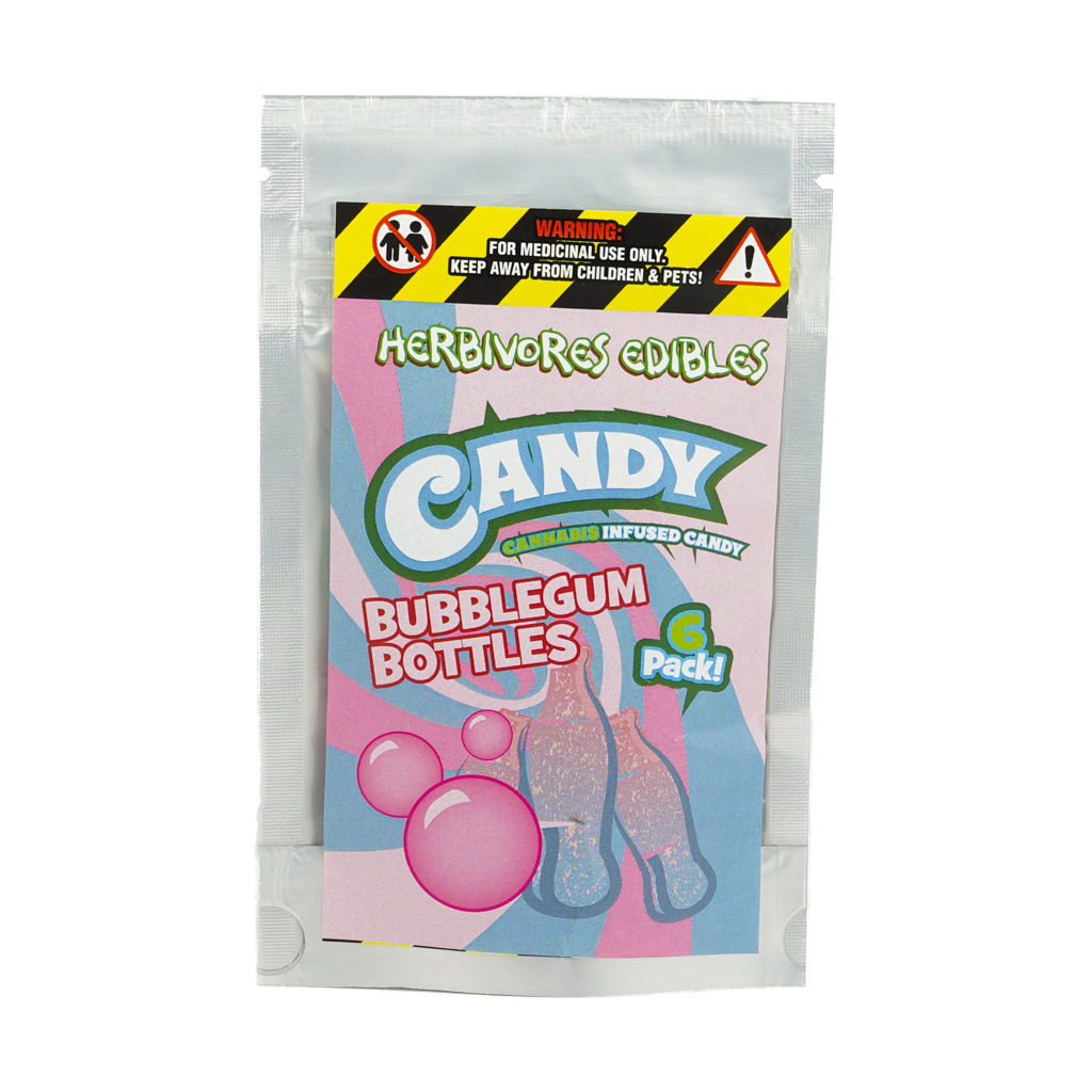 Buy ﻿Herbivore Edibles – Bubblegum Bottles online Canada