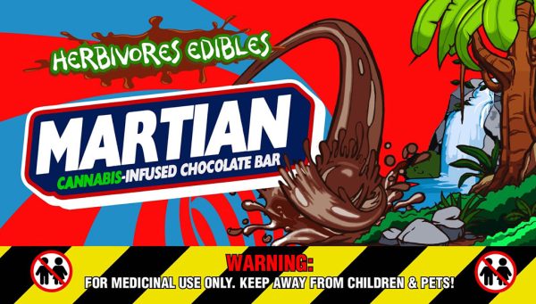 Buy ﻿Herbivore Edibles – Martian Chocolate Bars online Canada