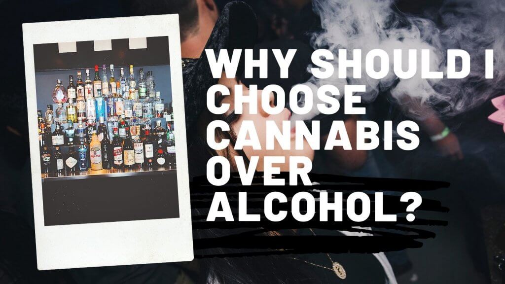 reason to choose cannabis over alcohol