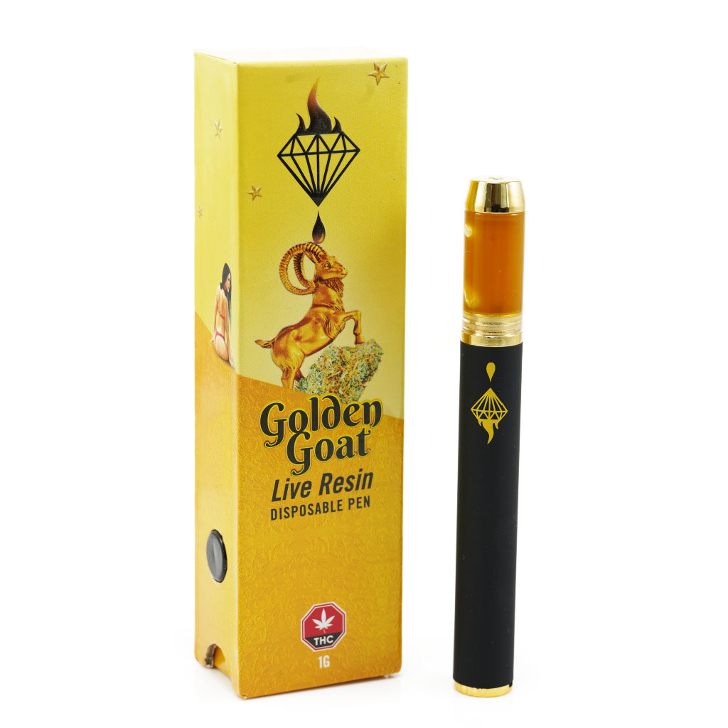 Buy Diamond Concentrates – Golden Goat Live Resin Disposable Pen online Canada