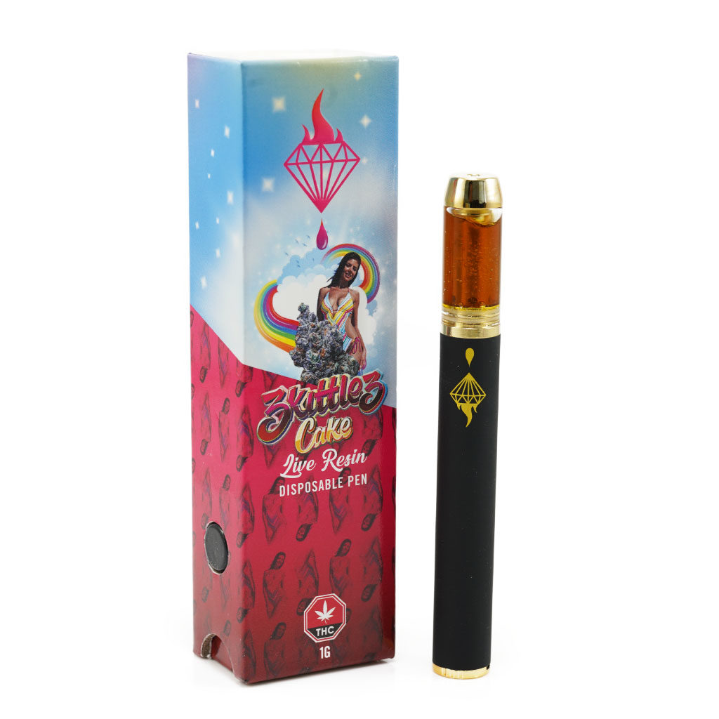 Buy Diamond Concentrates – Zkittlez Cake Live Resin Disposable Pen online Canada