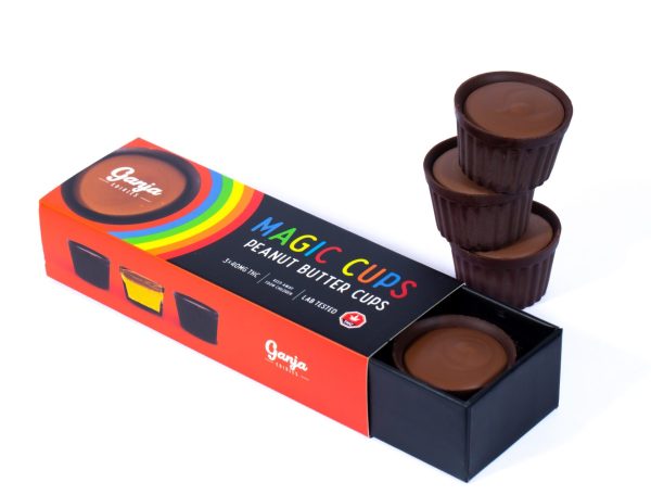 Buy Ganja Edibles – Magic Cups 3 x 40mg THC online Canada