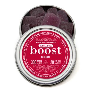 Buy Boost Edibles – THC Gummies – Cherry – 300mg online Canada