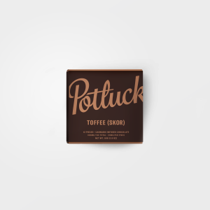 Buy Potluck Chocolate – Toffee 300mg THC online Canada