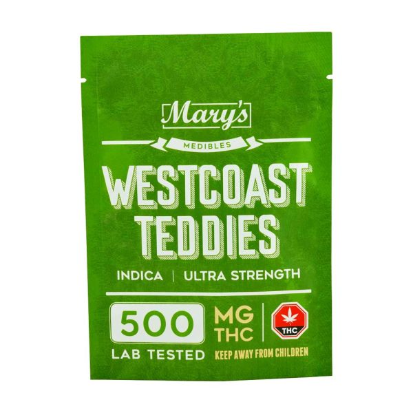 Buy Mary’s Medibles Westcoast Teddies Ultra Strength 500mg Indica online Canada