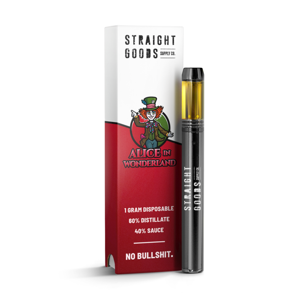 Buy Straight Goods – Alice in Wonderland Disposable (Sativa) online Canada