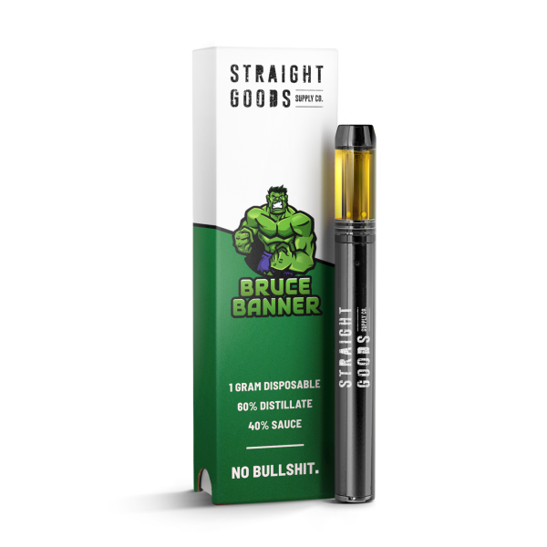 Buy Straight Goods – Bruce Banner Disposable (Hybrid) online Canada