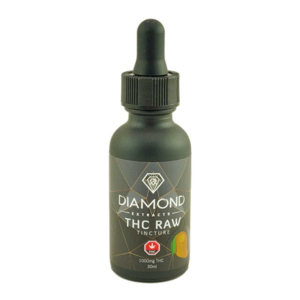 Buy Diamond Concentrates – 1000mg THC Tincture – Mango online Canada
