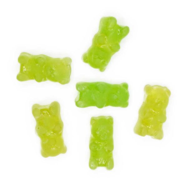 Buy Get Wrecked Edibles – Green Apple Gummy Bears THC online Canada