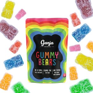 Buy Ganja Edibles – Regular Ganja Bears & Sour Ganja Bears Mix and Match – 3 Packs online Canada