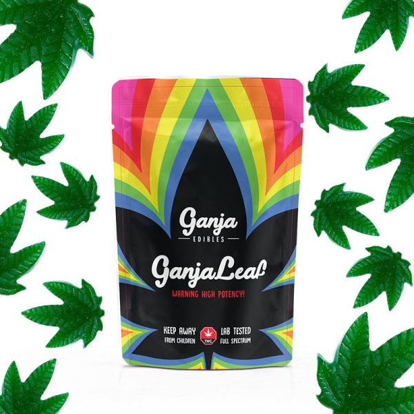 Buy Ganja Edibles – Ganja Leaf Green Apple 750mg THC online Canada