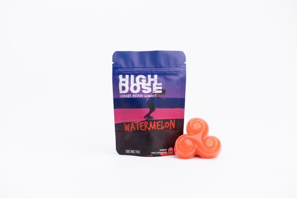 Buy High Dose – Watermelon 500/1000mg THC online Canada