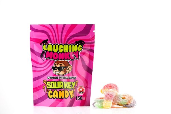 Buy Laughing Monkey – Sour Keys 300mg THC online Canada