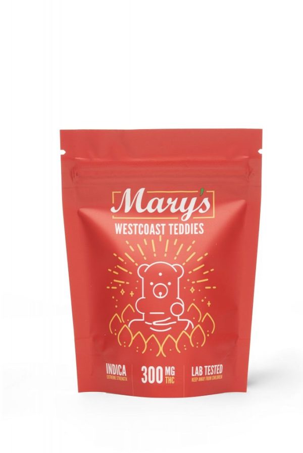 Buy Mary’s Medibles Westcoast Teddies Extreme Strength 300mg Indica online Canada