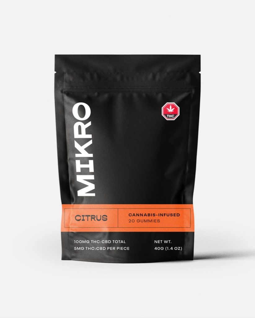 Buy Mikro Edibles – 1:1 100MG online Canada