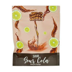 Buy Get Wrecked Edibles – Sour Cola 150mg THC online Canada
