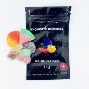 Buy Exquisite Gummies – Variety 100mg THC online Canada