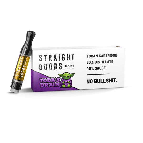 Buy Straight Goods – Yoda’s Brian Sauce Carts (Indica) online Canada