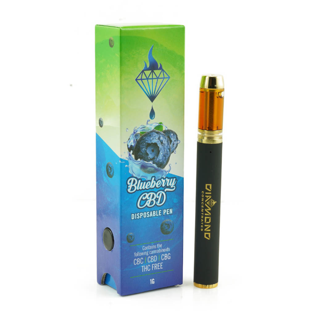 Buy Diamond Concentrates – Blueberry CBD Disposable Pen online Canada