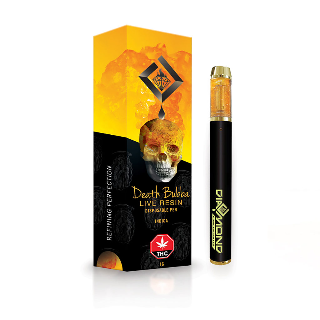Buy Diamond Concentrates – Death Bubba Live Resin Disposable Pen online Canada
