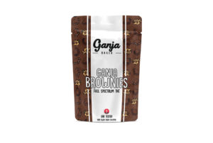 Buy Ganja Edibles – Fudge Chocolate Brownie 200mg online Canada