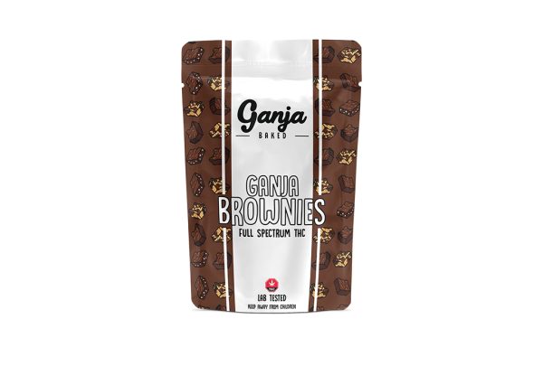 Buy Ganja Edibles – Marble Chocolate Brownie 200mg online Canada
