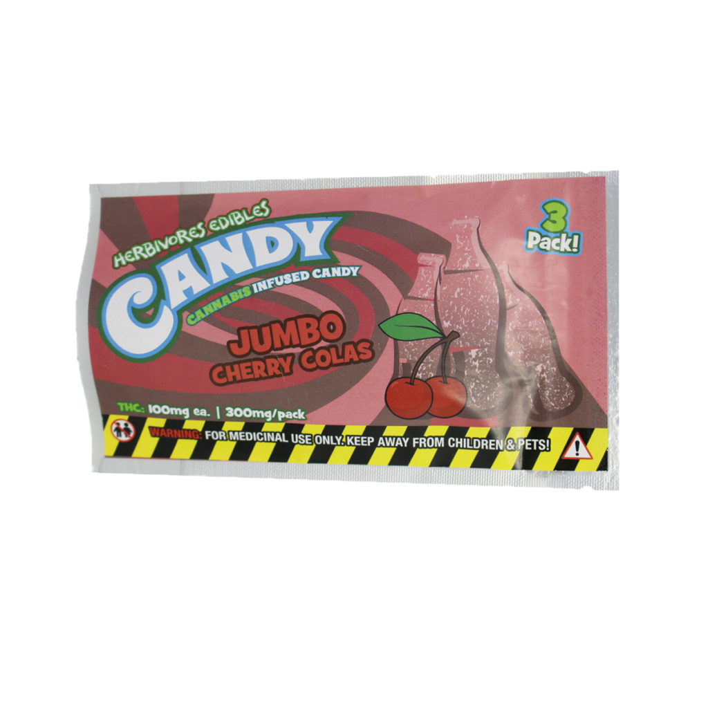 Buy ﻿Herbivore Edibles – Jumbo Cherry Colas Pack online Canada