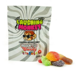 Buy Laughing Monkey – Assorted Candy Gummies 200mg THC online Canada