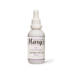 Buy Mary’s Medibles – Low Ratio 1:1 THC Tincture 500mg THC/500mg CBD online Canada