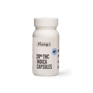 Buy Mary’s Medibles – THC Capsules 20mg Indica online Canada