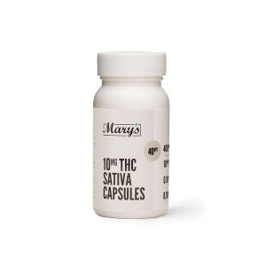 Buy Mary’s Medibles – THC Capsules 10mg Sativa online Canada