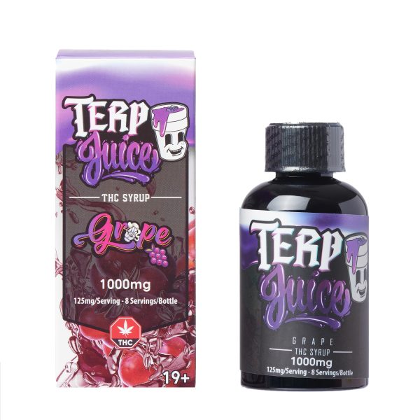 Buy Terp Juice Syrup – Grape (THC) online Canada