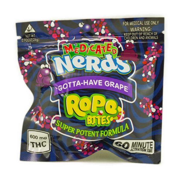 Buy Nerds – Grape Rope Bites 600mg THC online Canada