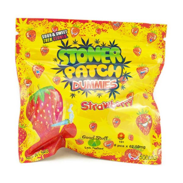 Buy Stoner Patch – Strawberry 500mg THC online Canada