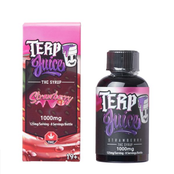 Buy Terp Juice Syrup – Strawberry (THC) online Canada