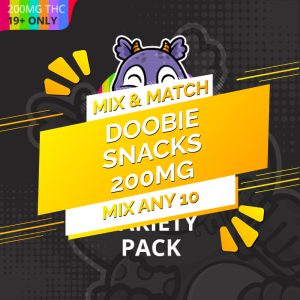Buy Doobie Snacks 200mg – Mix and Match 10 online Canada