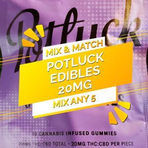 Buy Potluck Edibles – Mix and Match 5 online Canada