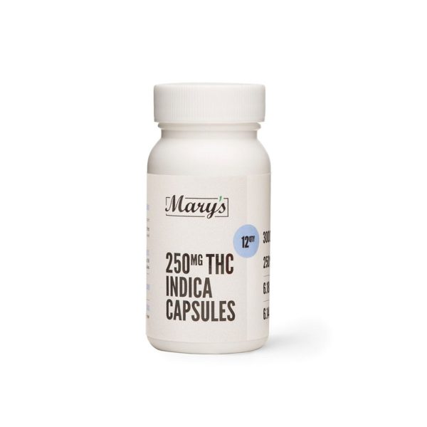 Buy Mary’s Medibles – THC Capsules 250mg Indica online Canada