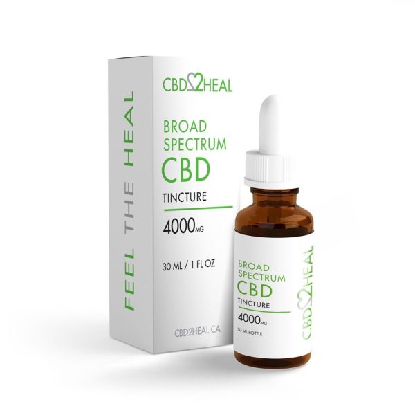 Buy CBD2HEAL – Broad Spectrum CBD Oil Tincture (30ml Bottle) online Canada