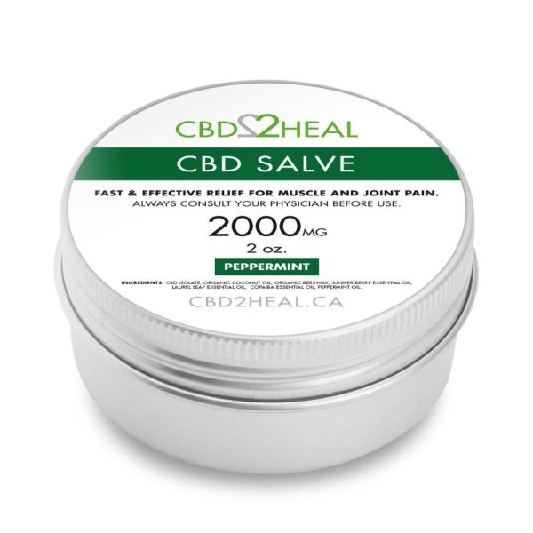 Buy CBD2HEAL – CBD Healing Salve Peppermint online Canada
