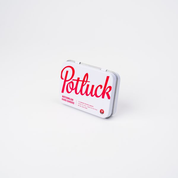 Buy Potluck Hard Candies – Watermelon 300mg THC online Canada