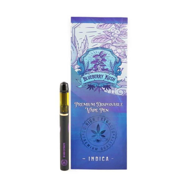 Buy So High Extracts Disposable Pen – Blueberry Kush 1ml (Indica) online Canada