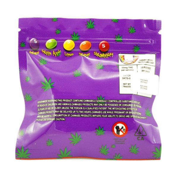 Buy Skittles – Wild Berry 400mg THC online Canada