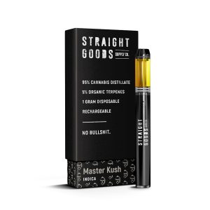 Buy Straight Goods – Master Kush Disposable (Indica) online Canada
