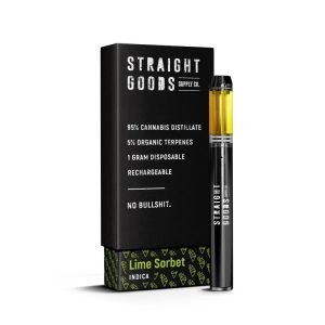 Buy Straight Goods – Lime Sorbet Disposable (Indica) online Canada