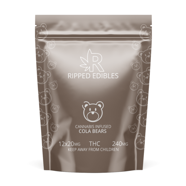 Buy Ripped Edibles – Cola Bears 240mg THC online Canada