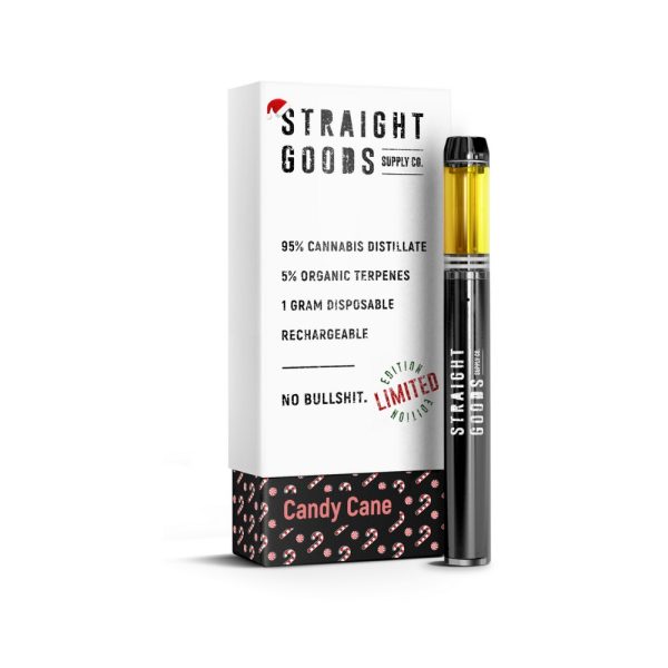 Buy Straight Goods – Candy Cane Disposable (Limited XMAS Edition) online Canada