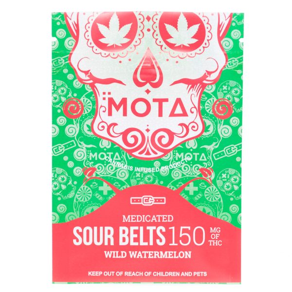 Buy MOTA – Sour Belts 150mg THC online Canada