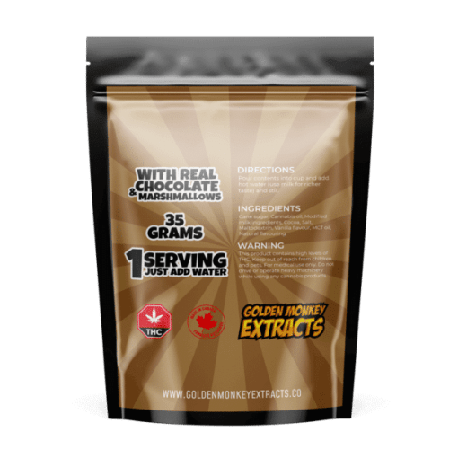 Buy Golden Monkey Extracts – Hot Chocolate – Milk Chocolate Drink Mix THC online Canada